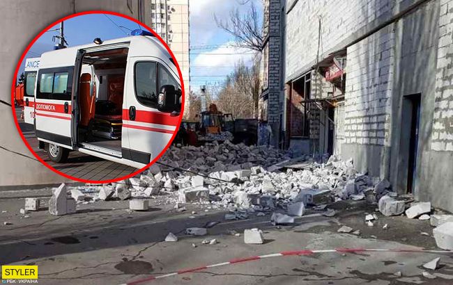 В Одесі на бабусю впала стіна новобудови: деталі інциденту