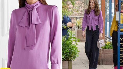 Кейт Миддлтон оконфузилась во время похода к детям (фото)