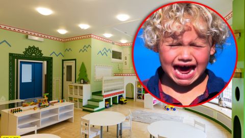 Невозможно досмотреть: видео жестокого обращения воспитателя под Киевом шокировало сеть