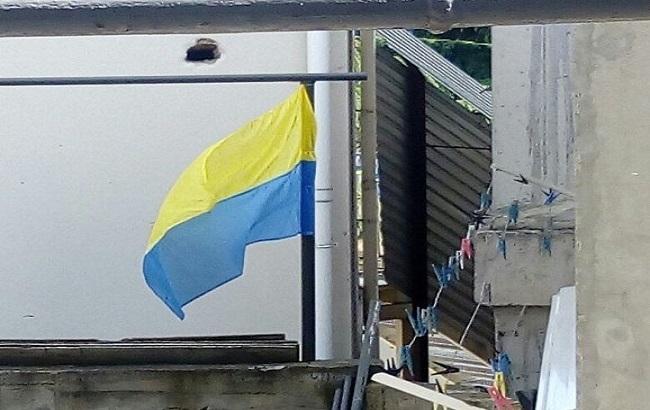 Рідний Крим: в Алушті вивісили прапор України