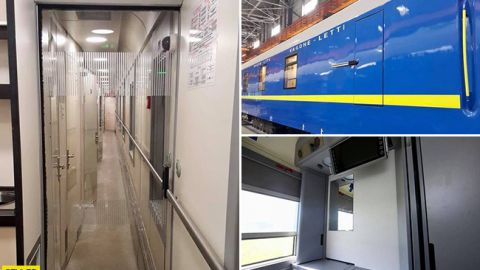 Душ и умывальники в купе: Укрзализныця удивила украинцев новыми вагонами