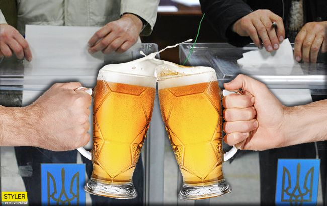 Пивной инцидент: на Донбассе мужчина необычным образом испортил бюллетени