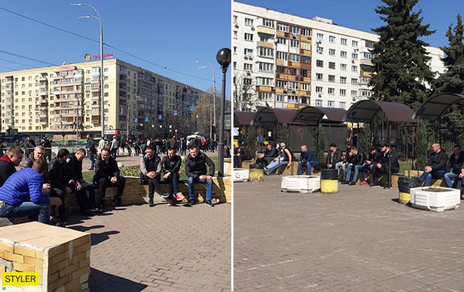 В центр Киева стягивают титушек: что происходит