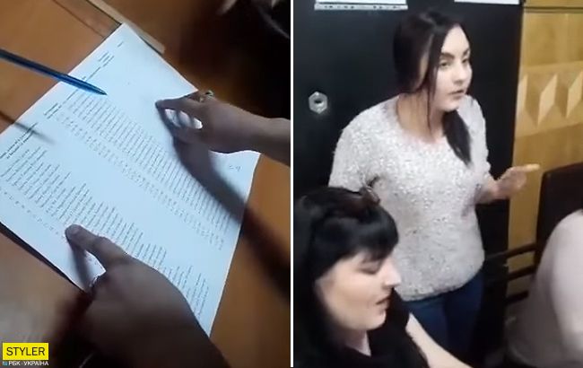 Ручка з сюрпризом: у Києві на виборчій дільниці спалахнув скандал (відео)