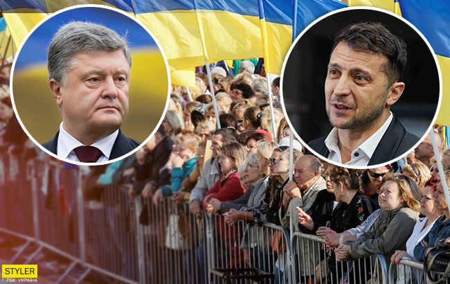 Будет балаган: киевляне о дебатах Зеленского и Порошенко (видео)