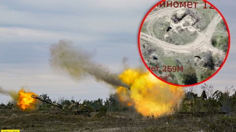 Просто віртуози! Відео нищівного удару по позиціях окупантів вразило мережу