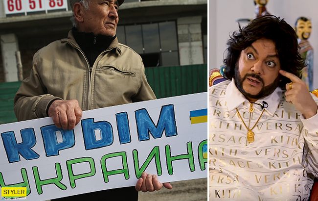 Будем исправлять: Киркоров признал Крым украинским и рассказал о дружбе с Зеленским
