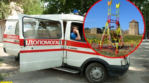 На очах у сім'ї: багатодітний батько розбився на каруселі під Одесою (відео)