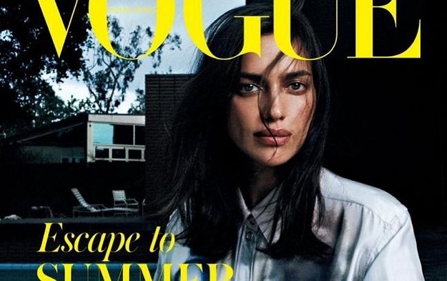 Стильная и необычная: роскошная Ирина Шейк блистает на обложке Vogue Гонконг