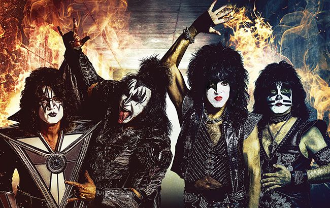 Kiss запалять Київ: 10 найкращих пісень культової рок-групи