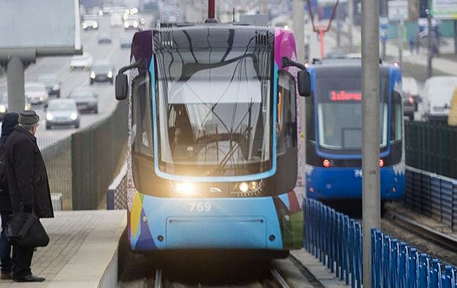 У Києві закривають рух швидкісного трамваю на Борщагівку