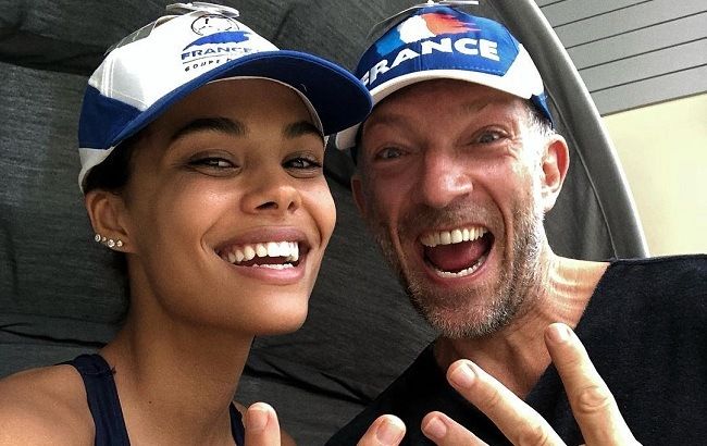 Щасливі разом: Венсан Кассель та Тіна Кунаки демонструють любов і почуття гумору