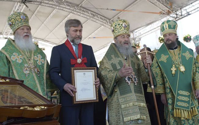 Вадима Новинського нагородили орденом УПЦ "Різдво Христове"