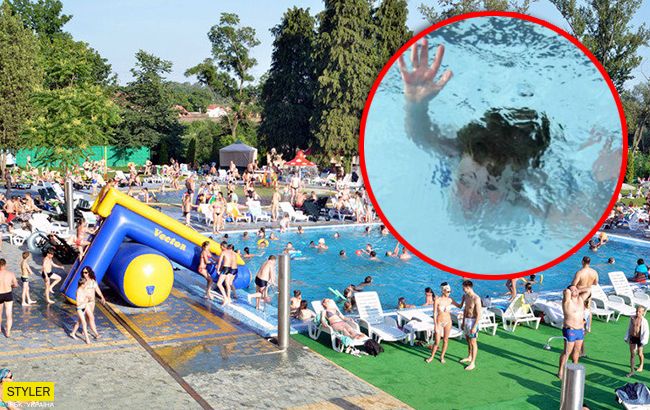 Ребенок утонул на глазах у взрослых: появилось видео из аквапарка в Ужгороде