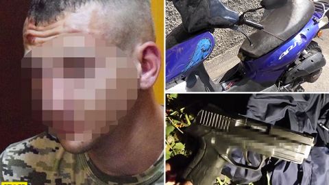 В Николаеве военный занимался разбоем: налетчик на мопеде грабил женщин&nbsp;(видео)