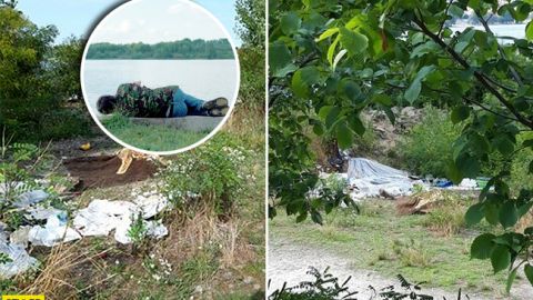 У Києві біля Дніпра оселилися дивні люди: кияни бояться за дітей