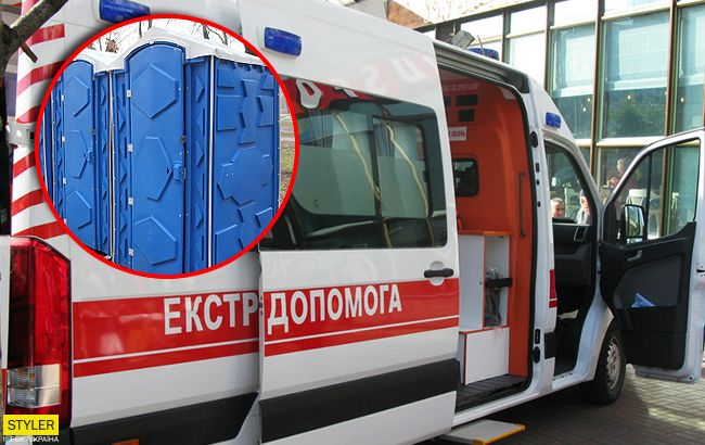В Киеве в общественном туалете разбился мужчина: детали инцидента