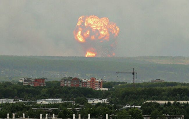 Число постраждалих від вибухів на військовому складі в Росії виросло