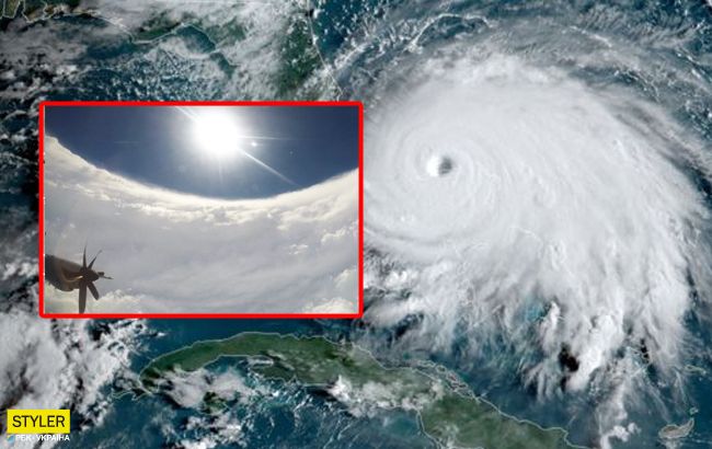 Мисливці за ураганами зняли Доріан зсередини: приголомшливе відео з "ока" стихії