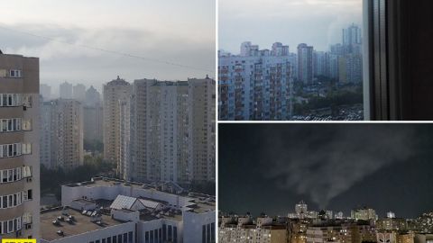 Спальный район внезапно затянуло дымом: что происходит в Киеве