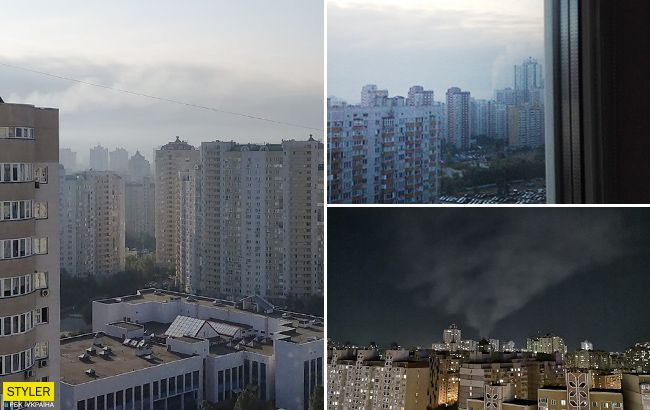 Спальный район внезапно затянуло дымом: что происходит в Киеве