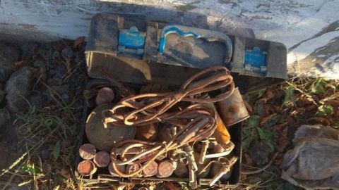 У Донецькій області поліція вилучила схрон боєприпасів