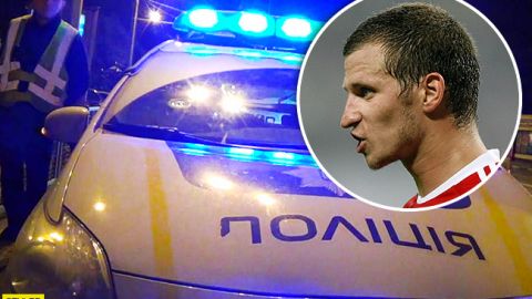 Забери її, бл*дь: український футболіст жорстко обматюкав поліцейського (відео)