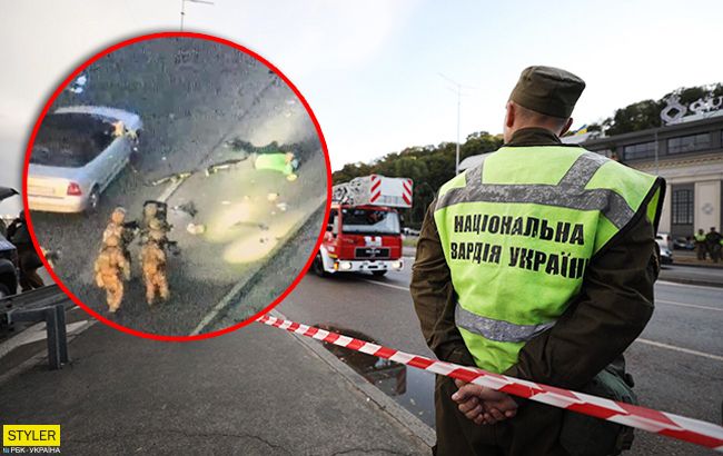 Появилось видео, как "минер" моста Метро обращается к украинцам