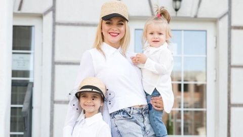 "Ніби 16-ть!" Промениста Ребрик насолодилася осіннім сонцем разом з донечкою