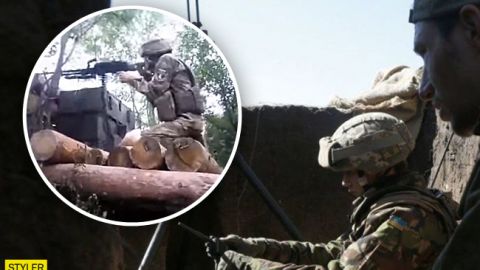 Бійці ЗСУ жорстко відповіли бойовикам на Донбасі: вражаюче відео