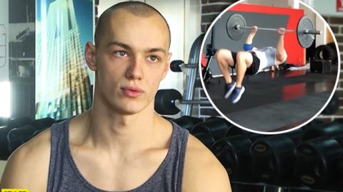 Сальто зі штангою і не тільки: герой мережі показав нові приголомшливі трюки (відео)