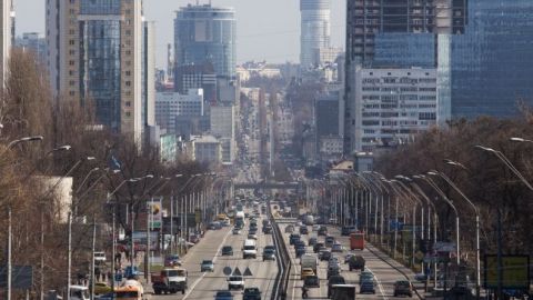 В Киеве образовались многочисленные пробки