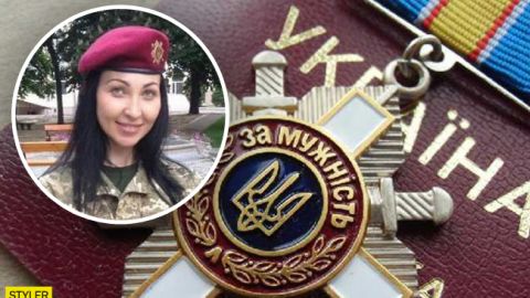 Снайпер Ярослава Никоненко получила орден "За мужество" посмертно