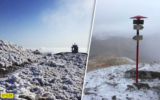 Снегопад в Украине восхитил сеть: живописные фото