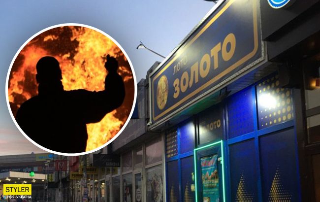 Сгорите со мной: в Киеве парень устроил самосожжение в зале игровых автоматов
