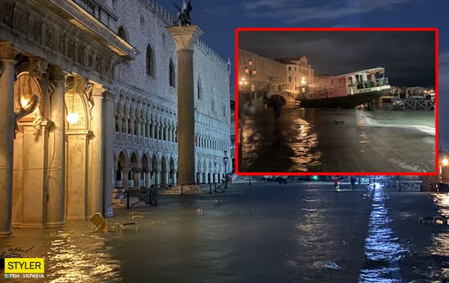 Наводнение в Венеции: первые кадры смертельного стихийного бедствия