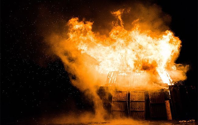 В центре Киева горел хостел