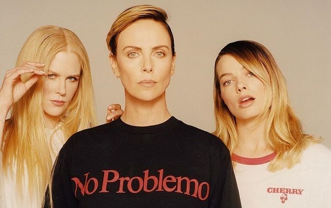 Николь Кидман, Шарлиз Терон и Марго Робби снялись в необычной фотосессии для известного глянца