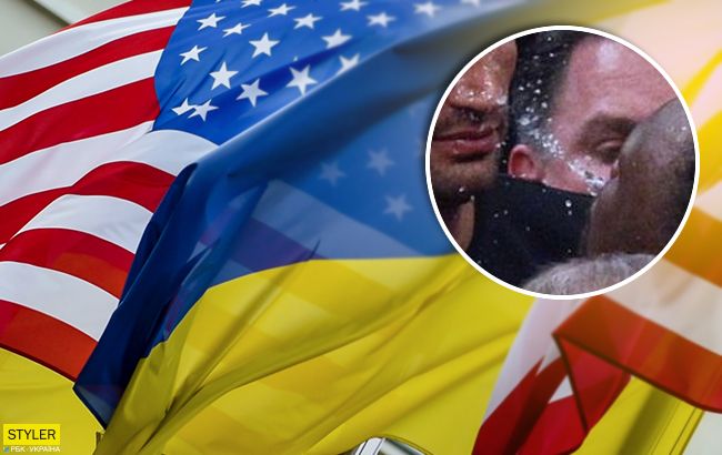 Американець плюнув в обличчя українцю і жорстоко поплатився за образу