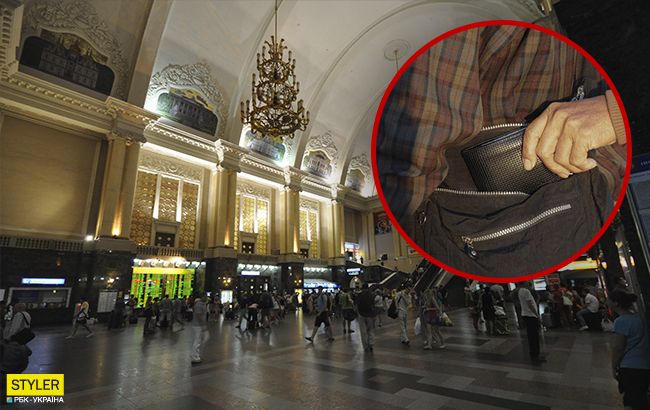 Присипляв пасажирів: на вокзалі Києві спіймали зухвалого грабіжника (фото)