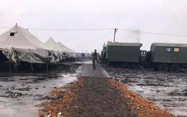 На военном полигоне "Широкий лан" произошел пожар, есть пострадавшие