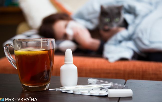 В Украине заболеваемость гриппом и ОРВИ превысила эпидпорог на 55,6%