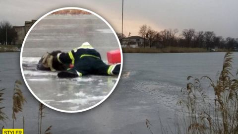 Під Херсоном батько з 5-річним сином провалилися під лід: вдалося врятувати лише одного