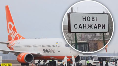 Нові Санжари протестують: все про місто, куди направили українців з Китаю