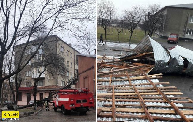 Украину накрыл погодный апокалипсис: ужасающие фото и видео