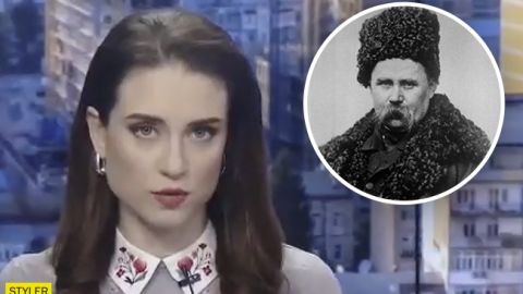 Украинская телеведущая опозорилась словами о Шевченко (видео)