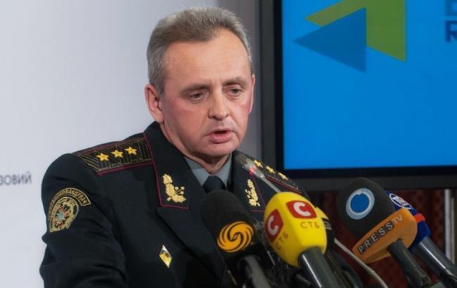 Муженко: в Донецкой и Луганской областях около 7 тыс. кадровых российских военных