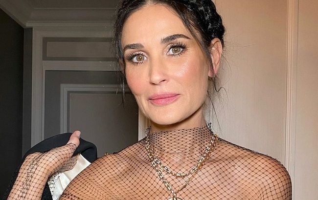 57-летняя Деми Мур неожиданно стала блондинкой ради новой фантастической роли