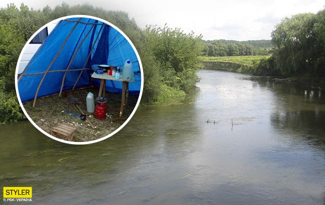 Повернувся з Італії: українець самоізолювався на березі річки