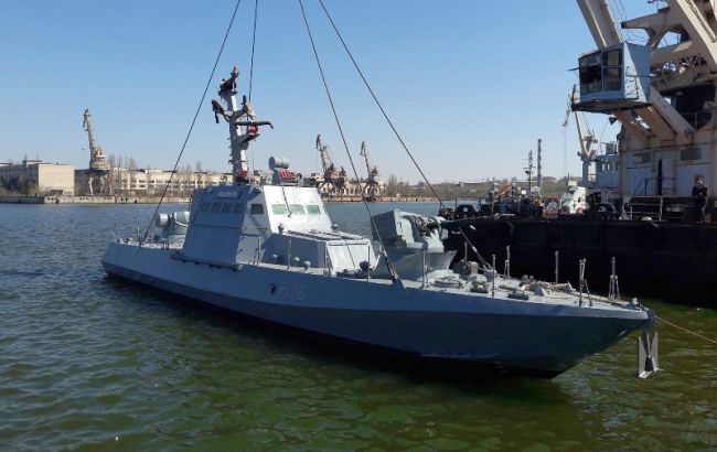 У Миколаєві спустили на воду звільнений з РФ катер "Нікополь"